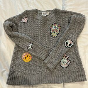Patch Sweater